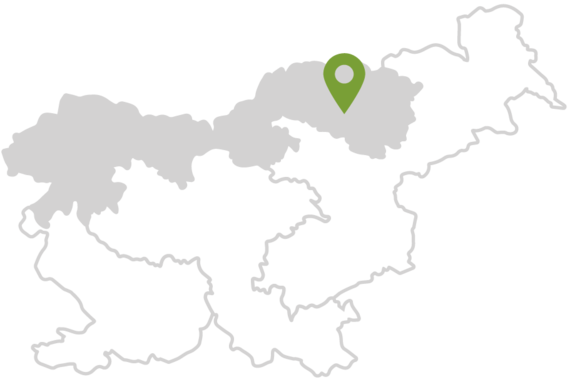 Slovinsko Pohorje mapa