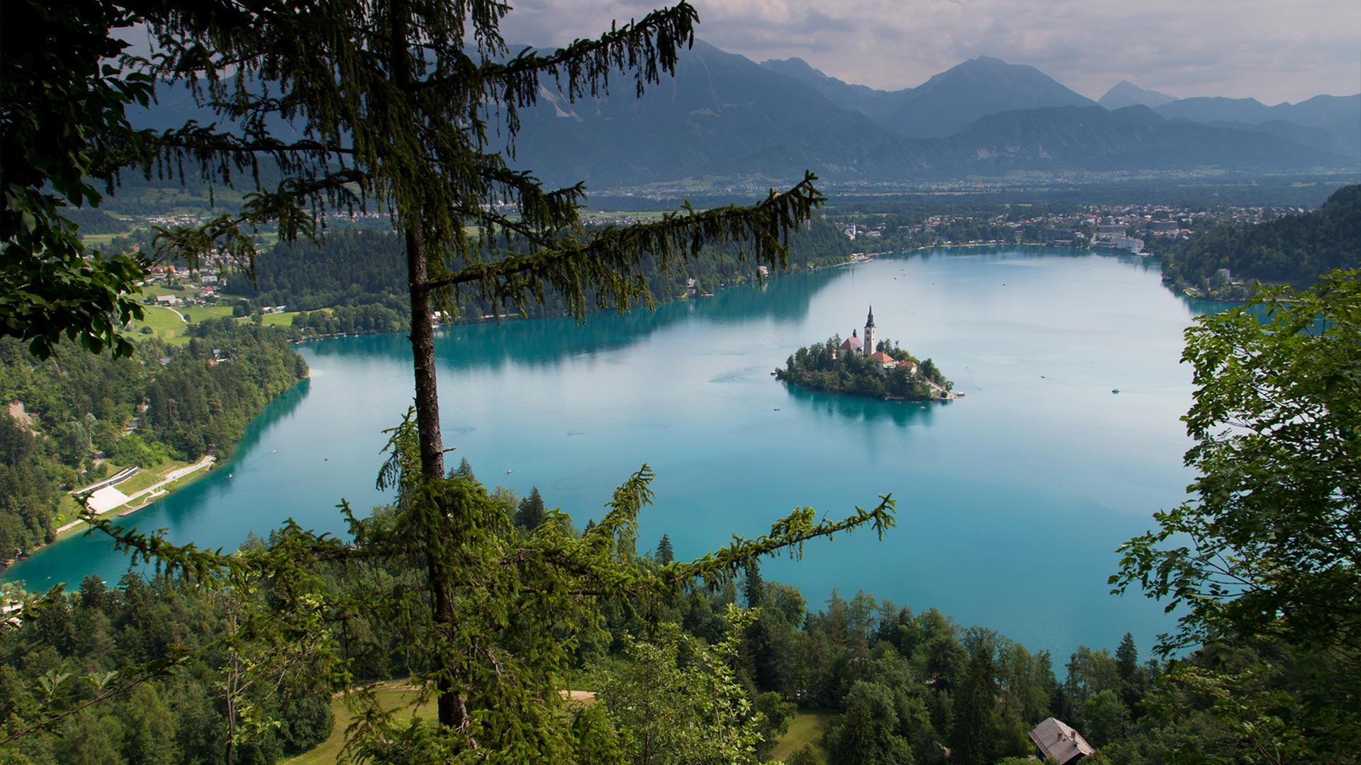 Slovinsko - Jezero Bled