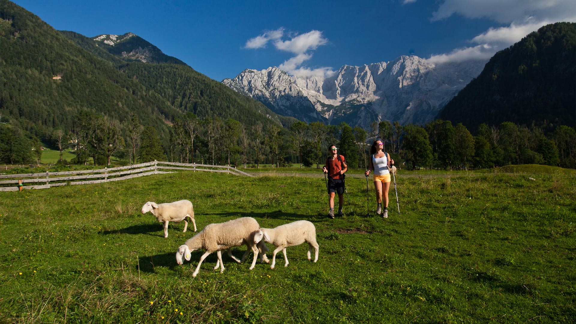 Slovinsko Kamnicko-Savinjské Alpy Jezersko
