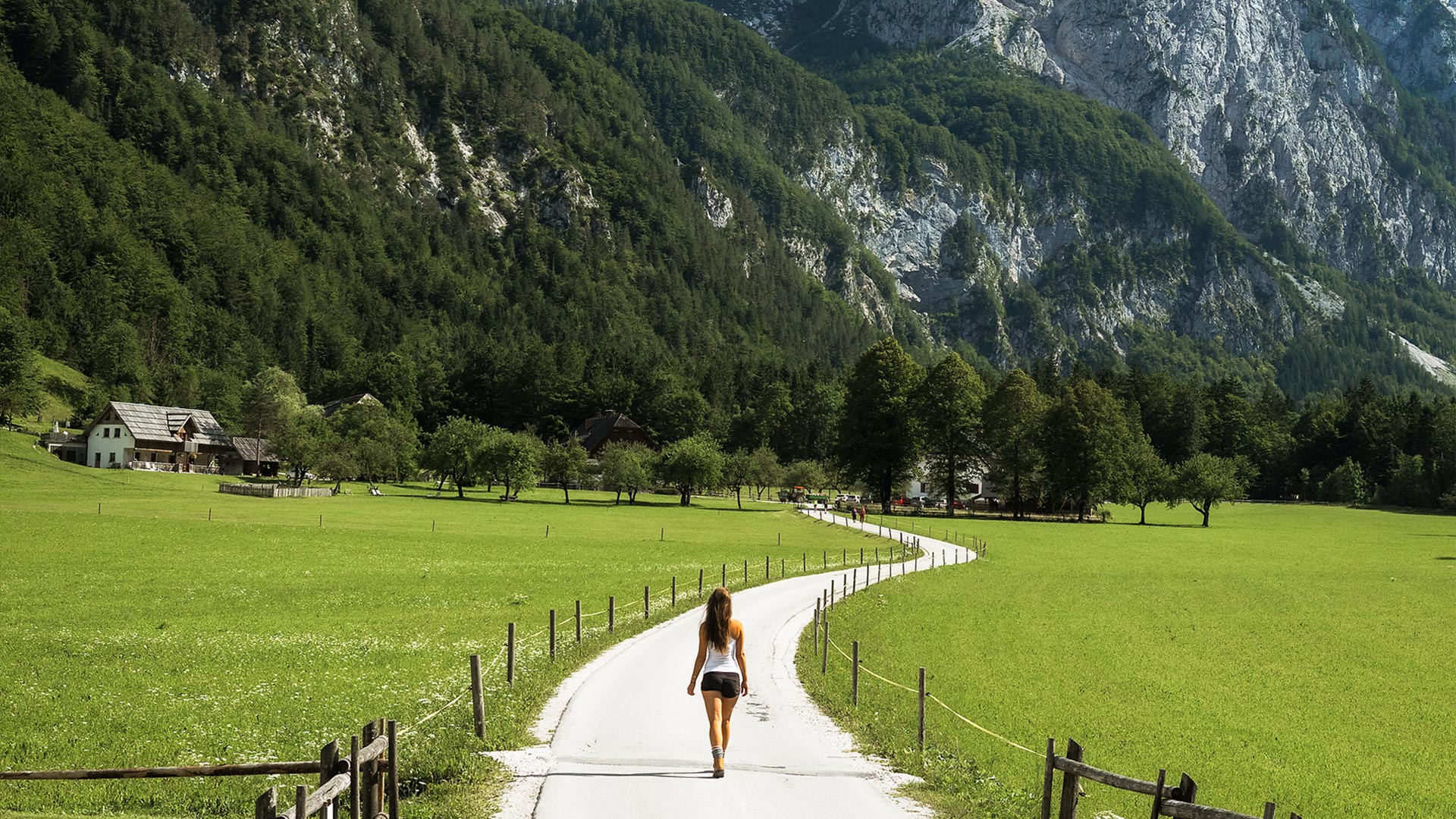 Slovinsko Kamnicko-Savinjské Alpy Logarská dolina