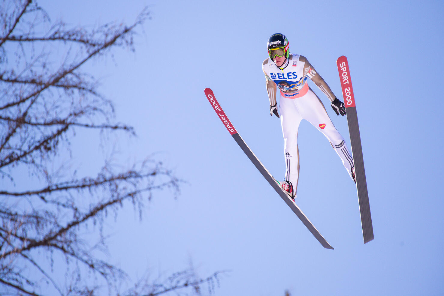 Slovinsko_Planica lety na lyžích