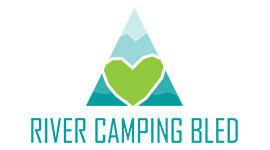 logo, slovinsko, rivera camping bled