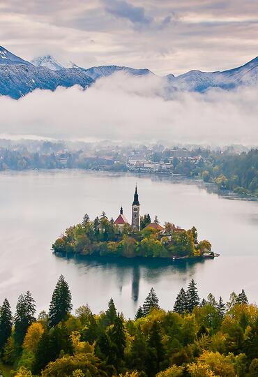 Slovinsko Julské Alpy Bled