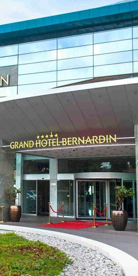 Slovinsko, Grand hotel Bernardin Portorož, Středomořské Slovinsko