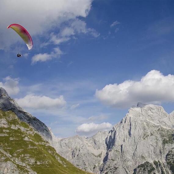 Slovinsko paragliding Vogel