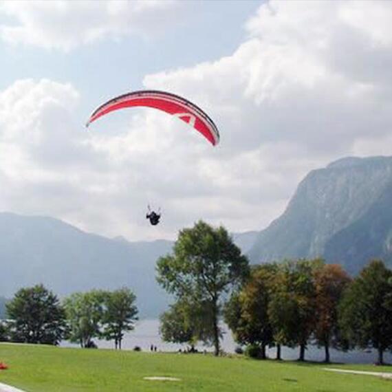 Slovinsko paragliding Jezero Bohinj